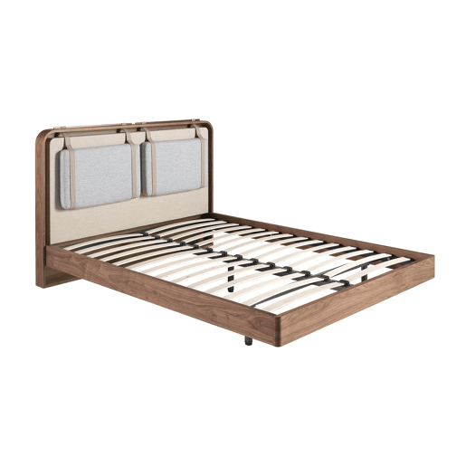 ANGEL CERDA Cama estofada com estrado multilâminas incluído