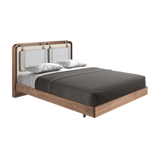 ANGEL CERDA Cama estofada com estrado multilâminas incluído