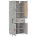 Aparador alto - Mueble de almacenamiento 69 Aparador alto - Mueble de almacenamiento 69 Gris
