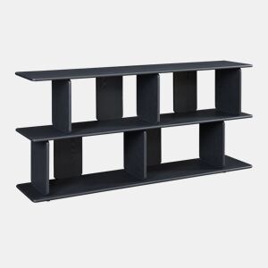 Librería Gäljami 4 compartimentos abiertos 160x35x74cm - Preto en.casa