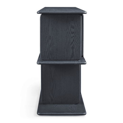 Librería Gäljami 4 compartimentos abiertos 160x35x74cm - Preto en.casa