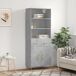 Aparador alto - Mueble de almacenamiento 69 Aparador alto - Mueble de almacenamiento 69 Blanco
