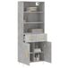 Aparador alto - Mueble de almacenamiento 69 Aparador alto - Mueble de almacenamiento 69 Blanco