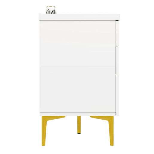 Móvel de casa de banho de 91,5 cm u2013 com lavatório em cerâmica, gavetas e armário, design moderno u2013 branco Móvel de casa de banho de 91,5 cm u2013 com lavatório em cerâmica, gavetas e armário, design moderno u2013 branco