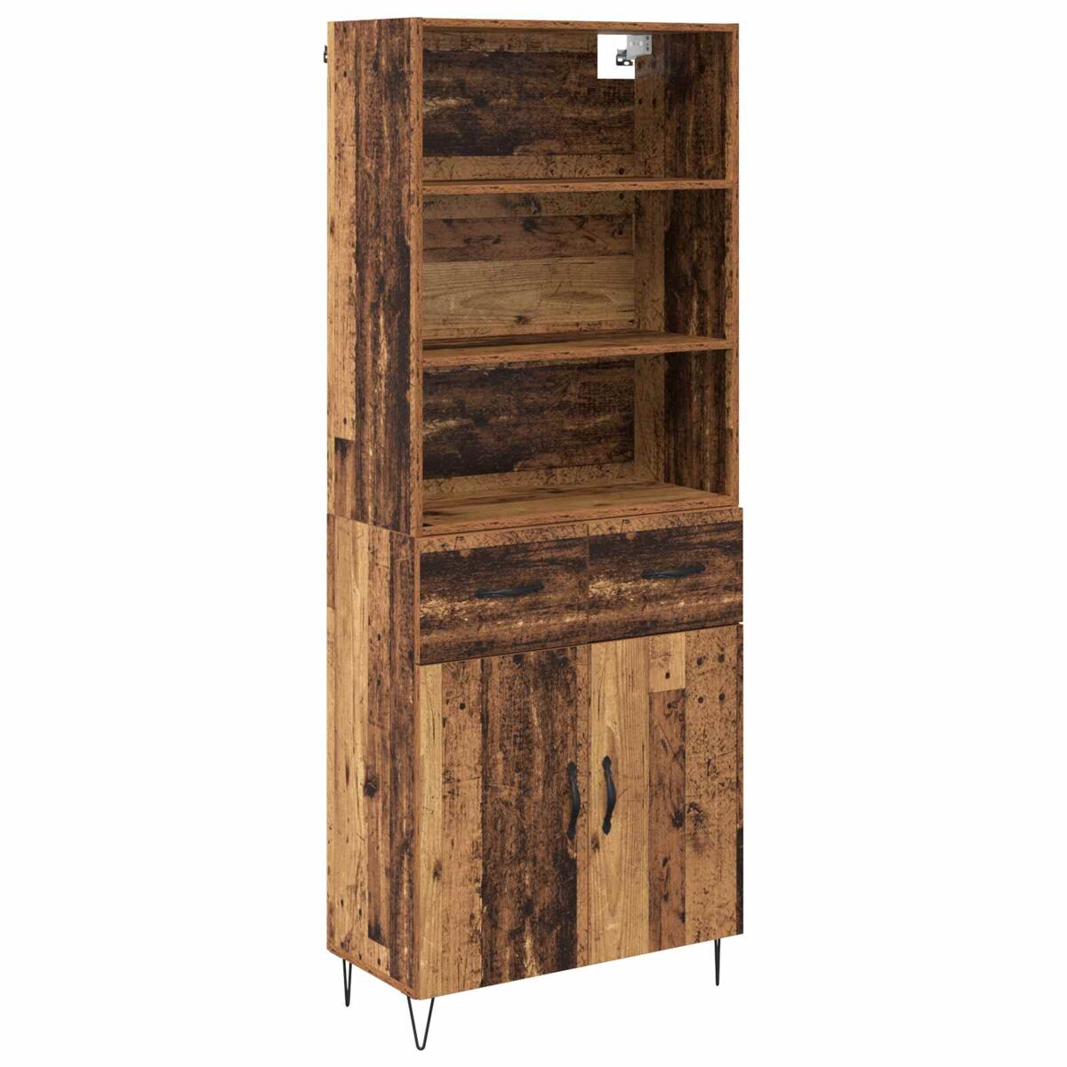 Aparador alto - Mueble de almacenamiento 69 Madera