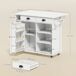 Isla de Cocina MDF HOMCOM, hogar - cocina Isla de Cocina MDF HOMCOM, hogar - cocina Blanco
