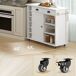 Isla de Cocina MDF HOMCOM, hogar - cocina Isla de Cocina MDF HOMCOM, hogar - cocina Blanco