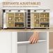 Isla de Cocina MDF HOMCOM, hogar - cocina Isla de Cocina MDF HOMCOM, hogar - cocina Blanco