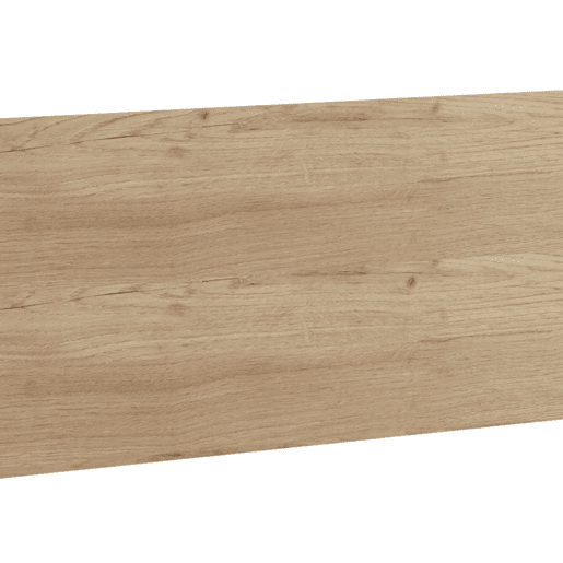 Cabeceira de quarto Camila de 100 cm, para parede, em melamina cor carvalho dourado.