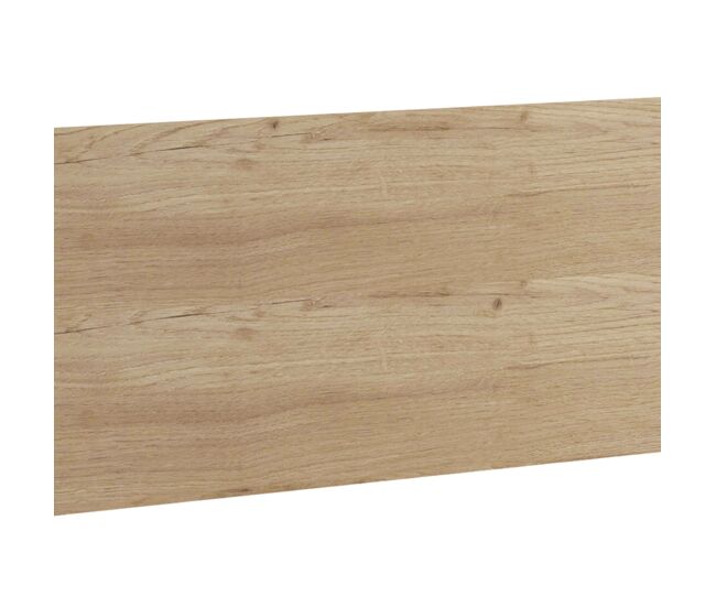 Cabecero de Cama Camila 100 cm Dormitorio, Montaje suspendido, Melamina Roble Gold