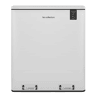 Caixote Reciclagem Pedal 2 Compartimentos 2x30L 60L Les Collectors N°918 | Aço Inoxidável | Baldes Removíveis | Fecho Silencioso | Branco