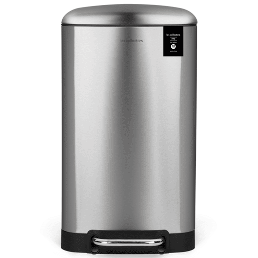 Caixote Cozinha Pedal 30L Les Collectors N°712 | Aço Inoxidável | Balde Interior Removível | Fecho Silencioso | Prateado Caixote Cozinha Pedal 30L Les Collectors N°712 | Aço Inoxidável | Balde Interior Removível | Fecho Silencioso | Prateado