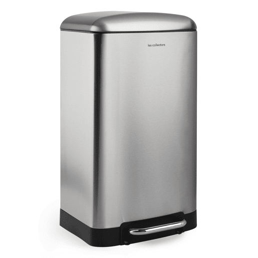 Caixote Cozinha Pedal 30L Les Collectors N°712 | Aço Inoxidável | Balde Interior Removível | Fecho Silencioso | Prateado Caixote Cozinha Pedal 30L Les Collectors N°712 | Aço Inoxidável | Balde Interior Removível | Fecho Silencioso | Prateado