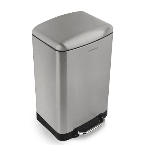 Caixote Cozinha Pedal 20L Les Collectors N°512 | Aço Inoxidável | Balde Interior Removível | Fecho Silencioso | Prateado Caixote Cozinha Pedal 20L Les Collectors N°512 | Aço Inoxidável | Balde Interior Removível | Fecho Silencioso | Prateado