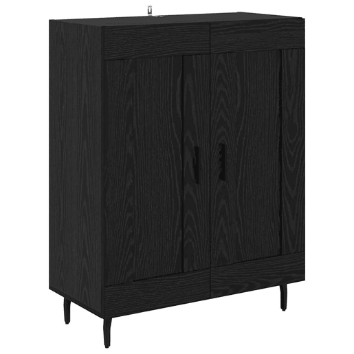 Aparador - Bufete - Móvel de apoio Carvalho Preto 69,5 x 34 x 180 cm pt1609