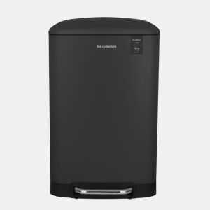 Caixote Cozinha Pedal 20L Les Collectors N°531 | Aço Inoxidável | Balde Interior Removível | Fecho Silencioso | Cinzento Antracite