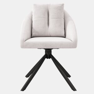 Cadeira giratória moderna - ergonómica - bege