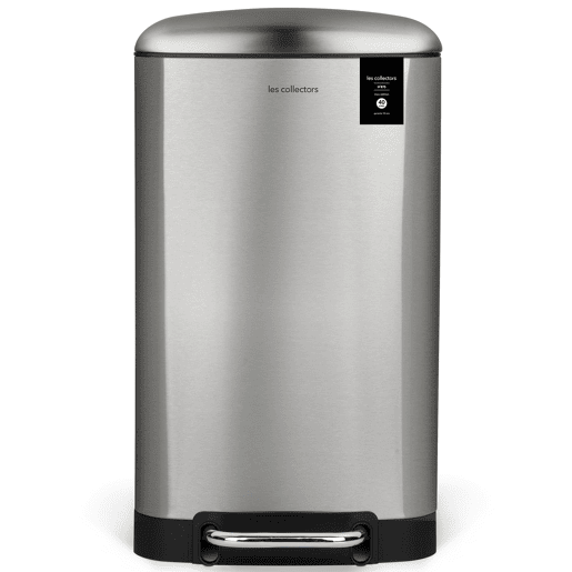 Caixote Cozinha Pedal 40L Les Collectors N°875 | Aço Inoxidável | Balde Interior Removível | Fecho Silencioso | Prateado Caixote Cozinha Pedal 40L Les Collectors N°875 | Aço Inoxidável | Balde Interior Removível | Fecho Silencioso | Prateado