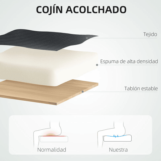 HOMCOM Conjunto de Escritório Inclui 1 Cadeira de Escritório com Altura Ajustável Apoio de Cabeça e Suporte Lombar Ajustáveis Preto e 1 Tapete Protetor 90x120 cm Transparente