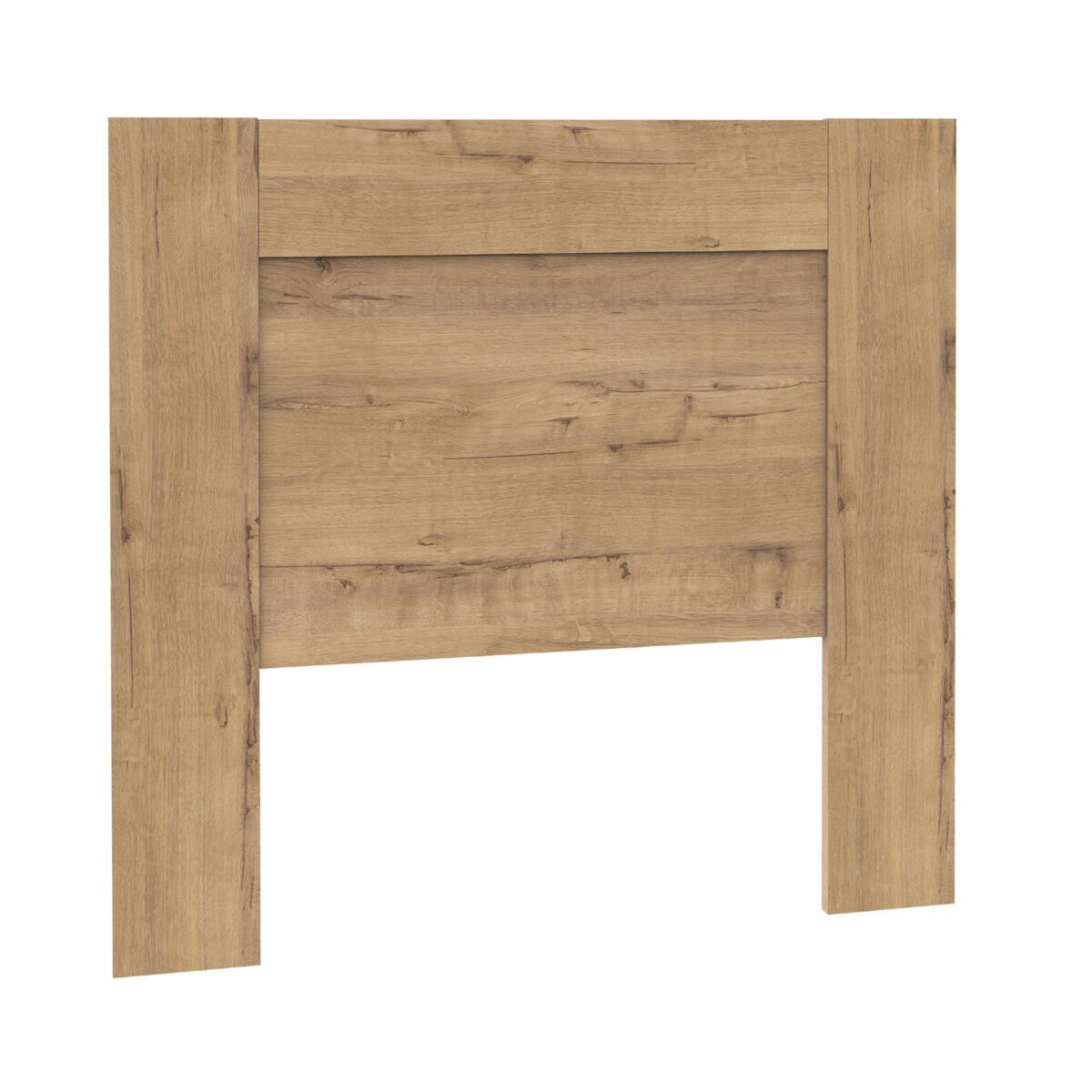 Cabecero de cama aroa 100 cm, cabezal dormitorio, melamina roble gold