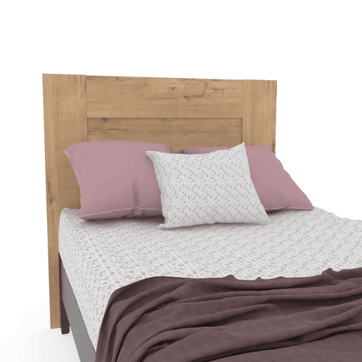 Cabeceira de cama Aroa de 100 cm, cabeceira para quarto, carvalho dourado em melamina.