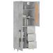 Aparador alto - Mueble de almacenamiento 69 Aparador alto - Mueble de almacenamiento 69 Gris