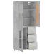 Aparador alto - Mueble de almacenamiento 69 Aparador alto - Mueble de almacenamiento 69 Gris