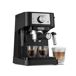 Cafetera espresso DeLonghi Stilosa 1100W 2 tazas con vaporizador Cafetera espresso DeLonghi Stilosa 1100W 2 tazas con vaporizador Negro