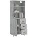 Aparador alto - Mueble de almacenamiento 69 Aparador alto - Mueble de almacenamiento 69 Blanco