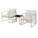 Conjunto de muebles de jardín Karg mesa + 2 sillones casa.pro Conjunto de muebles de jardín Karg mesa + 2 sillones casa.pro Beige