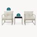 Conjunto de muebles de jardín Karg mesa + 2 sillones casa.pro Conjunto de muebles de jardín Karg mesa + 2 sillones casa.pro Beige