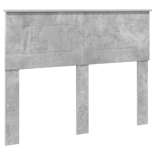 Estrutura De Cama De Casal Simple - Concreto 120 x 190 cm Madeira processada