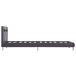 Estructura de cama individual para adultos 95x211 Estructura de cama individual para adultos 95x211 Gris