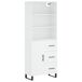 Aparador alto - Mueble de almacenamiento 69 Aparador alto - Mueble de almacenamiento 69 Blanco
