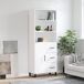 Aparador alto - Mueble de almacenamiento 69 Aparador alto - Mueble de almacenamiento 69 Blanco
