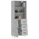 Aparador alto - Mueble de almacenamiento 69 Aparador alto - Mueble de almacenamiento 69 Blanco