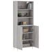Aparador alto - Mueble de almacenamiento 69 Aparador alto - Mueble de almacenamiento 69 Roble/ Gris