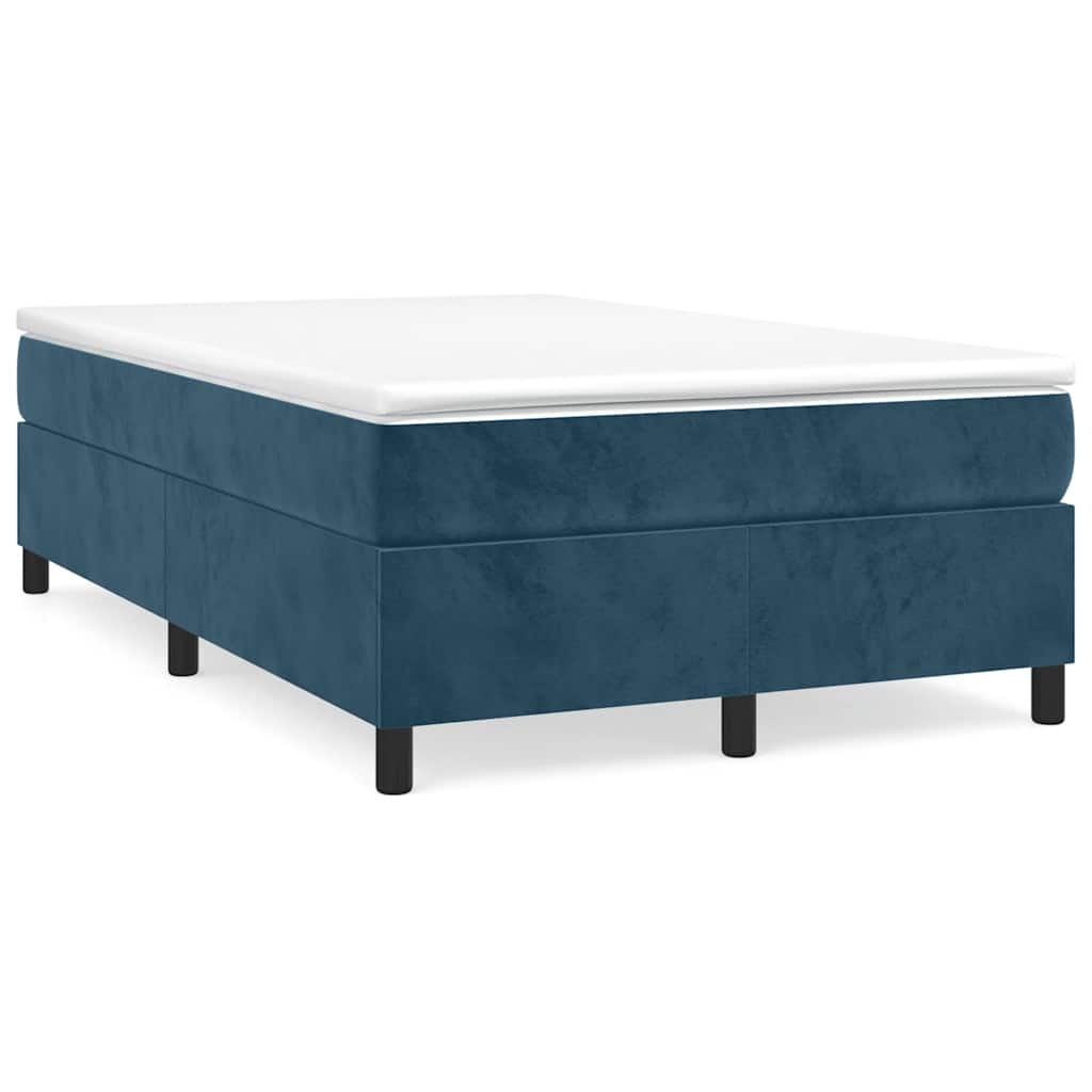 Estructura De Cama 120x203 Azul Oscuro