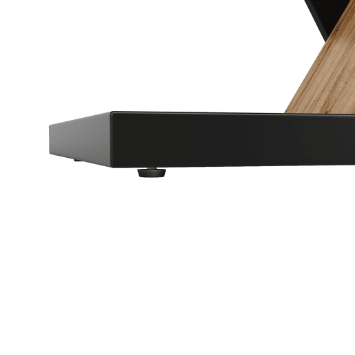 Mesa extensível 120u2013160 x 75 x 75,5 cm - Mesa de cozinha e sala de jantar - Com veios de madeira - Cor madeira