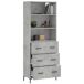Aparador alto - Mueble de almacenamiento 69 Aparador alto - Mueble de almacenamiento 69 Blanco