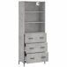 Aparador alto - Mueble de almacenamiento 69 Aparador alto - Mueble de almacenamiento 69 Blanco