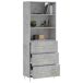 Aparador alto - Mueble de almacenamiento 69 Aparador alto - Mueble de almacenamiento 69 Gris
