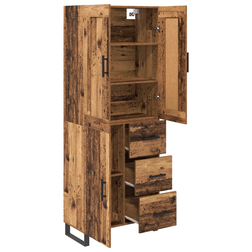 Aparador - Bufete - Móvel de apoio Madeira antiga 69,5 x 34 x 180 cm Madeira processada pt415