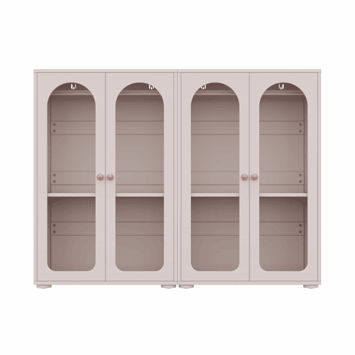 Armário de roupa lacado com 2 portas, 160×50×120 cm u2013 com barra para pendurar roupa, portas transparentes em acrílico, puxadores em cerâmica, armário de arrumação para quarto infantil, conjunto de 2 peças u2013 rosa bebé Armário de roupa lacado com 2 portas, 160×50×120 cm u2013 com barra para pendurar roupa, portas transparentes em acrílico, puxadores em cerâmica, armário de arrumação para quarto infantil, conjunto de 2 peças u2013 rosa bebé
