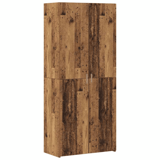 Aparador - Bufete - Móvel de apoio 2 pcs Madeira antiga 80 x 42 x 185 cm pt175