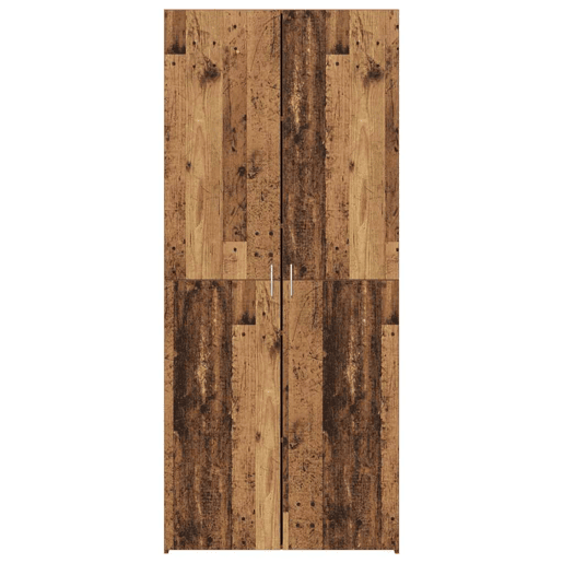 Aparador - Bufete - Móvel de apoio 2 pcs Madeira antiga 80 x 42 x 185 cm pt175
