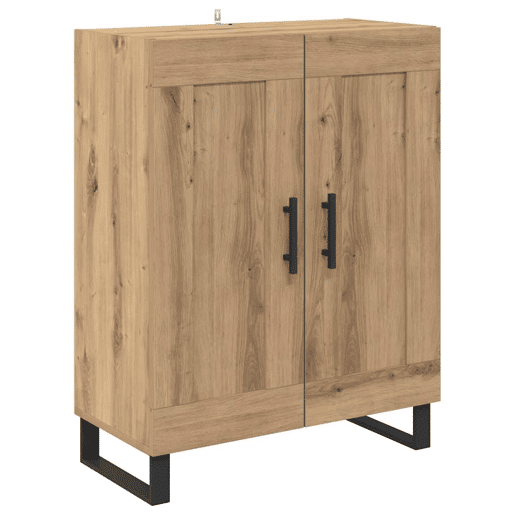 Aparador - Bufete - Móvel de apoio 2 pcs Carvalho Artesanal 69,5 x 34 x 180 cm pt200