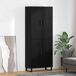 Aparador alto - Mueble de almacenamiento 2 pcs 69 Aparador alto - Mueble de almacenamiento 2 pcs 69 Negro
