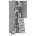 Aparador alto - Mueble de almacenamiento 69 Aparador alto - Mueble de almacenamiento 69 Gris