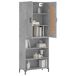 Aparador alto - Mueble de almacenamiento 69 Aparador alto - Mueble de almacenamiento 69 Gris